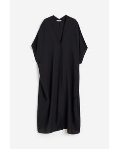 Oversized Kaftan Dress Black