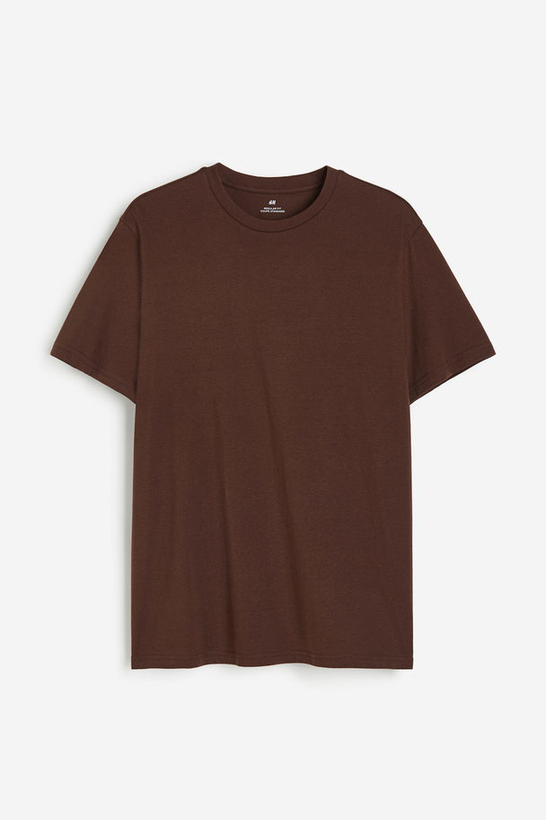 H&M T-shirt - Regular Fit Bruin