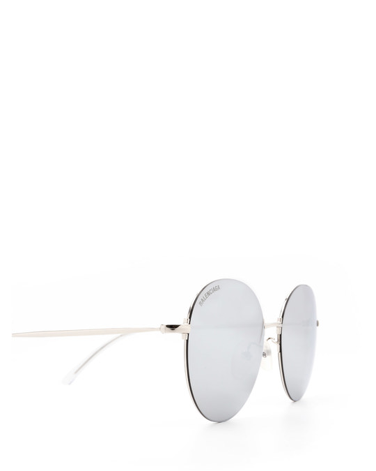 Balenciaga Bb0016sk Silver Sunglasses