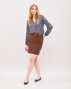Penny Moleskin Skirt
