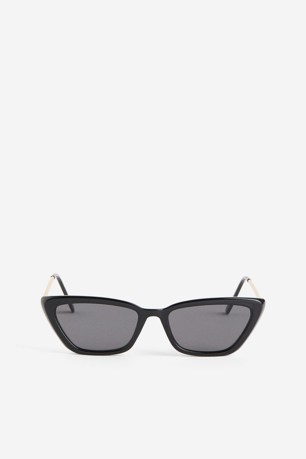 H&M Cat Eye-solbriller Sort