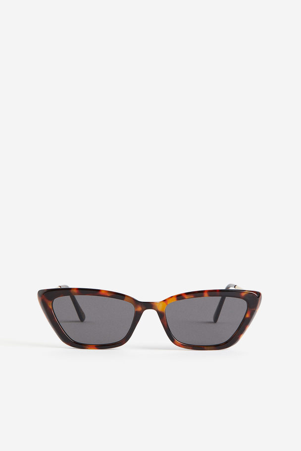 H&M Cat-eye Sunglasses Brown/tortoiseshell-patterned