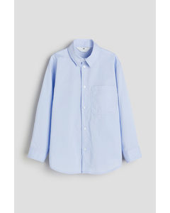 Long-sleeved Shirt Light Blue