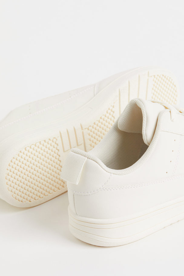 H&M Trainers Natural White