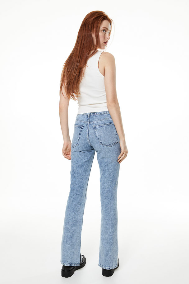 H&M Slim Regular Jeans Helles Denimblau
