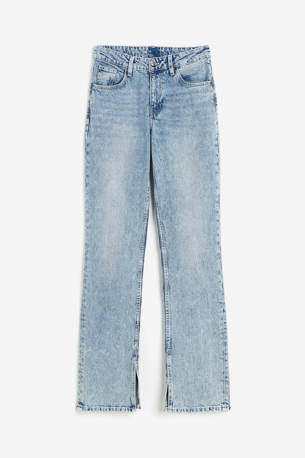 H&M Slim Regular Jeans Light Denim Blue