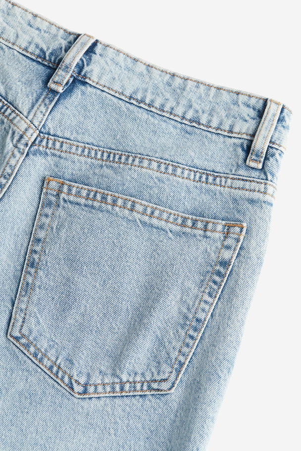 H&M Slim Regular Jeans Licht Denimblauw