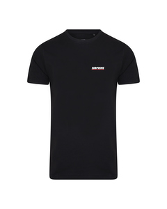 Subprime Shirt Chest Logo Black Sort