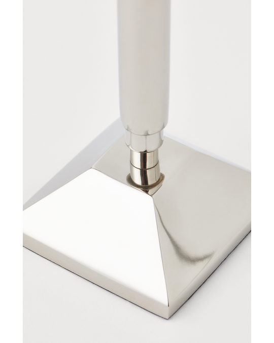 H&M HOME Metal Candlestick Silver-coloured