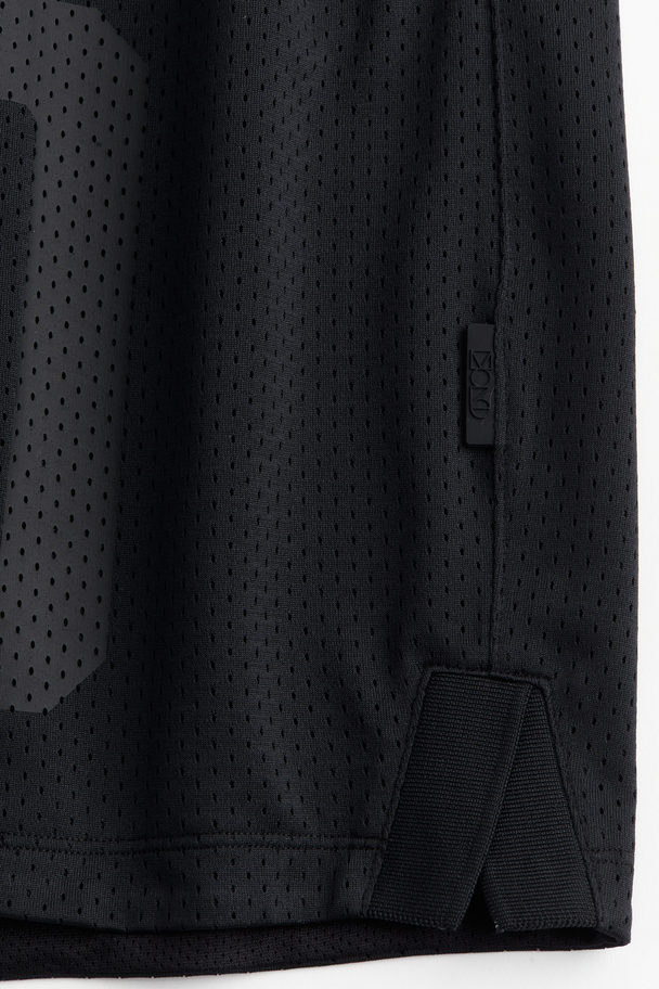 H&M Drymove™ Mesh Sports Shorts Black