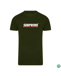 Subprime Shirt Stripe Army Gron