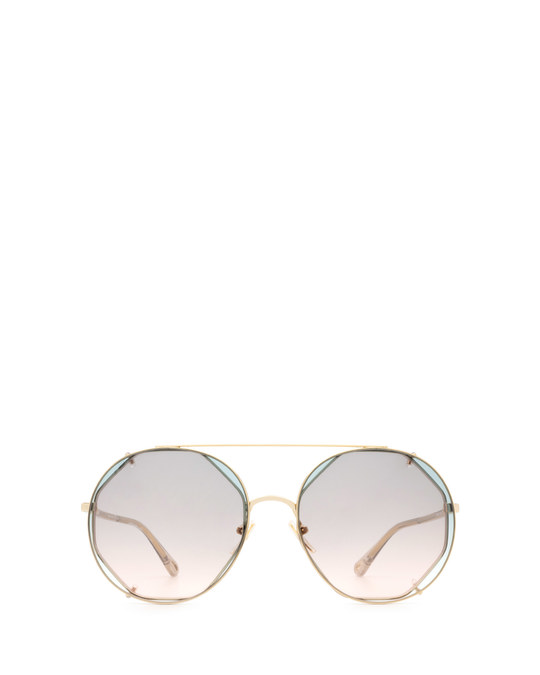 Chloé Ch0041s Gold Sunglasses