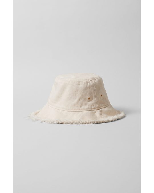 Weekday Noren Bucket Hat White