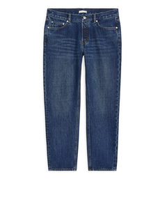REGULAR Cropped Jeans Blau