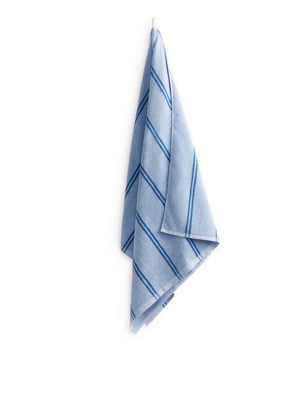 ARKET Badhanddoek 80 X 165 Cm Blauw