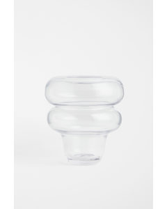 Small Glass Vase Transparent