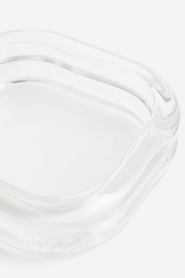 H&M HOME Bakke I Glas Klart Glas