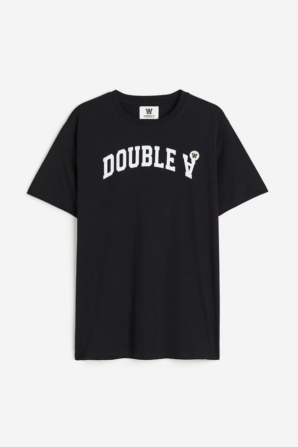 Double A by Wood Wood Ace Ivy T-shirt Black