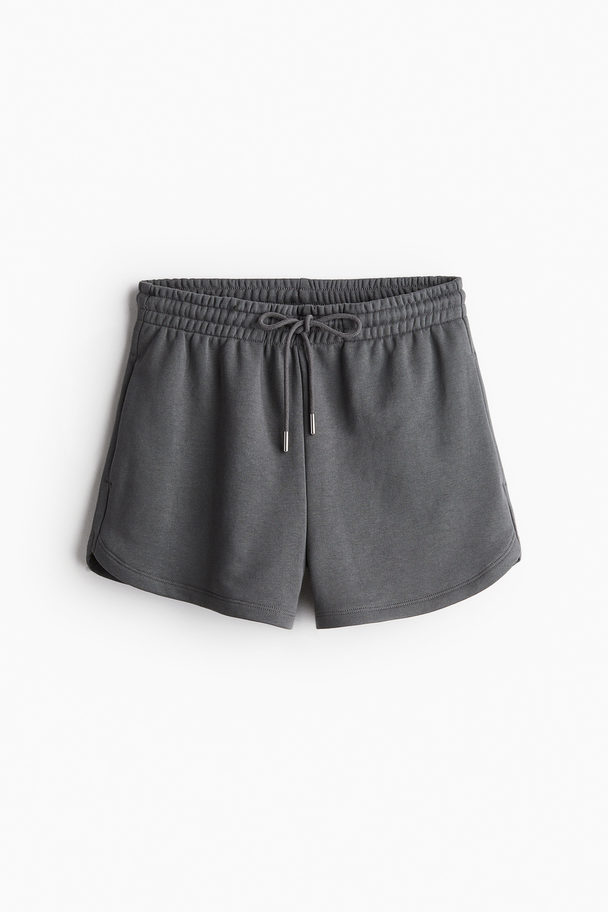 H&M Sweatshorts Dunkelgrau