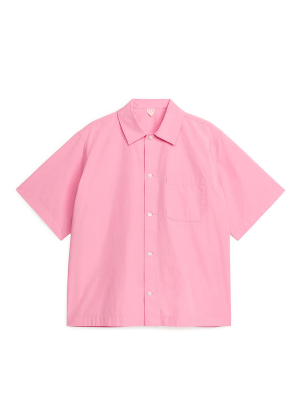 ARKET Garment-dyed Overhemd Roze