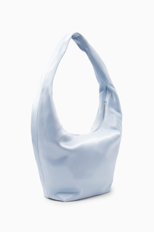 COS High-shine Shoulder Bag Light Blue