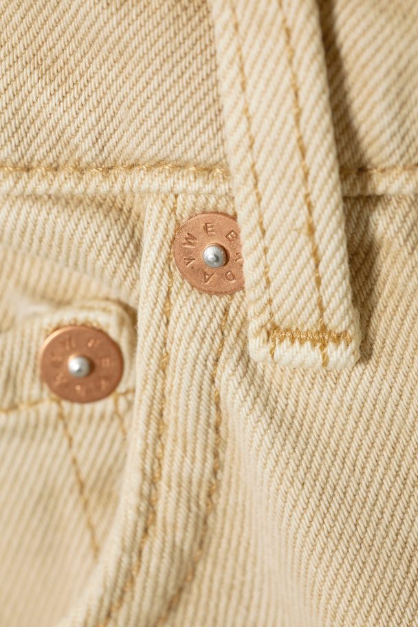 Weekday Ace High Wide Jeans Sunbleached Rye