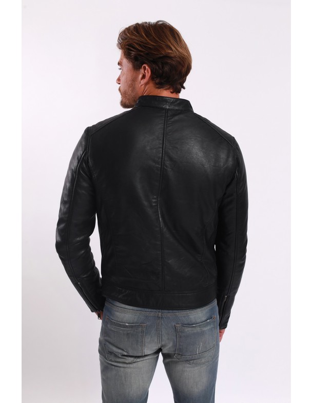 Le Temps des Cerises Leather Jacket Lockman