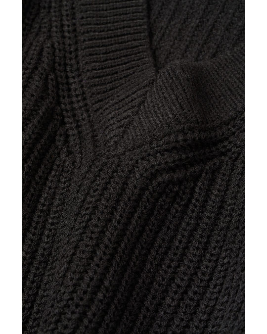 H&M H&m+ Sweater Vest Black