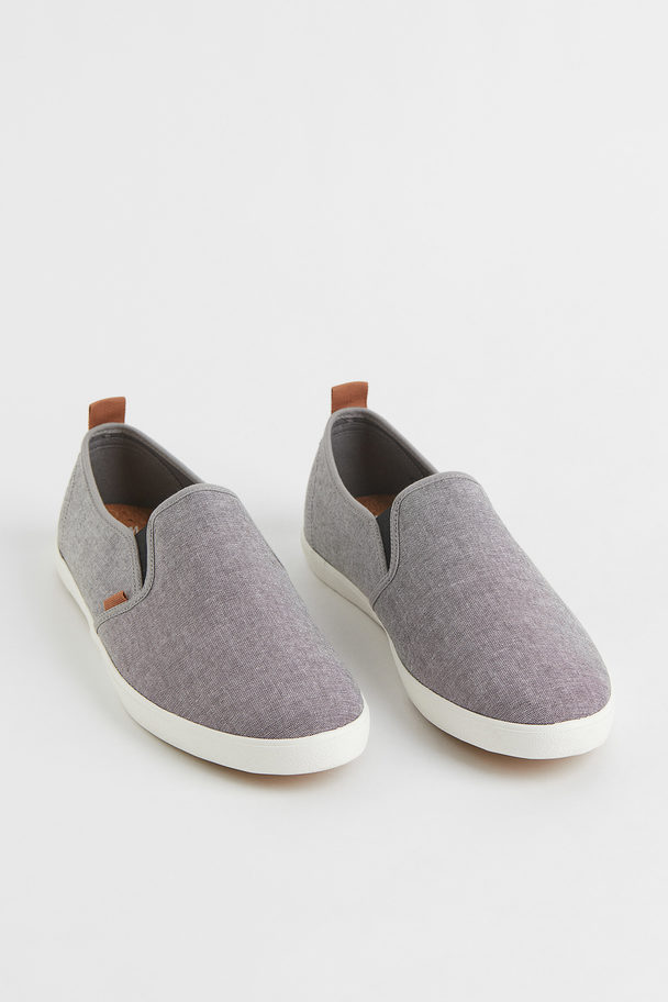 H&M Slip-on Trainers Grey