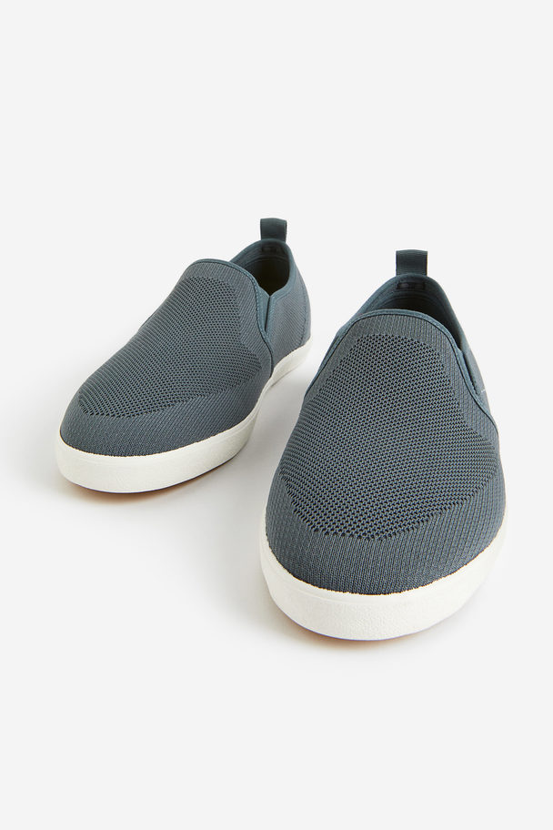 H&M Slip-on-Sneaker Dunkeltürkis