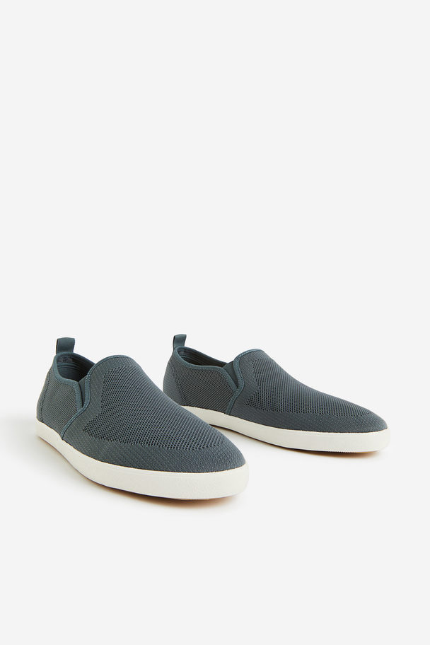 H&M Slip-on-Sneaker Dunkeltürkis