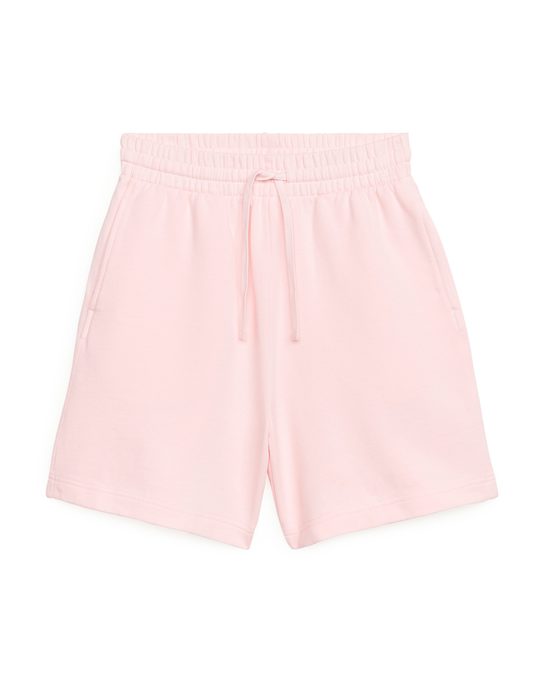 Arket French Terry Shorts Light Pink