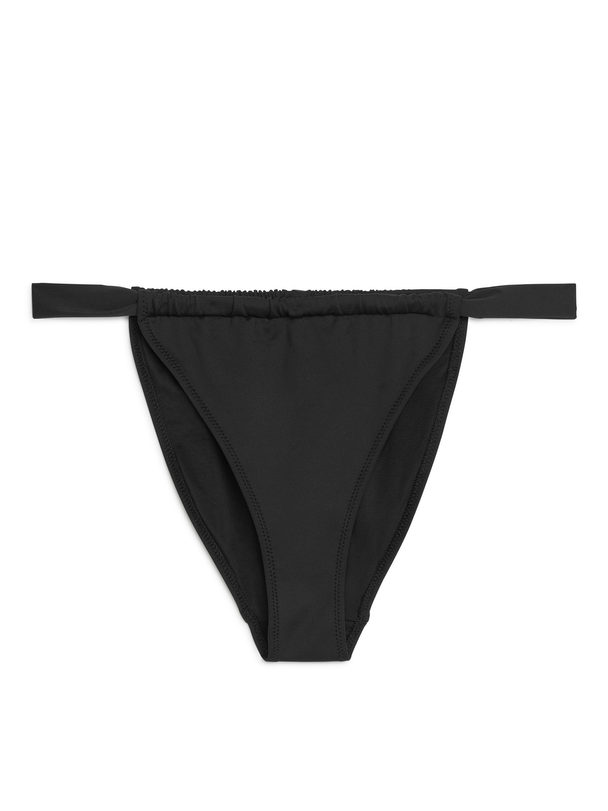 ARKET Tanga Bikini Bottoms Black