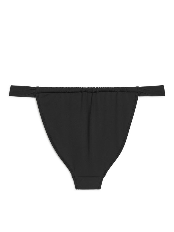 ARKET Tanga Bikini Bottoms Black