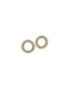 Spark Small Coin Ring Earring
