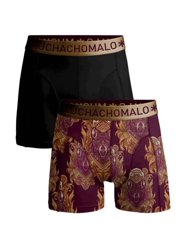 Muchachomalo 2-pack Boxershorts Herr - Mjuk Midjeband - Bra Kvalitet