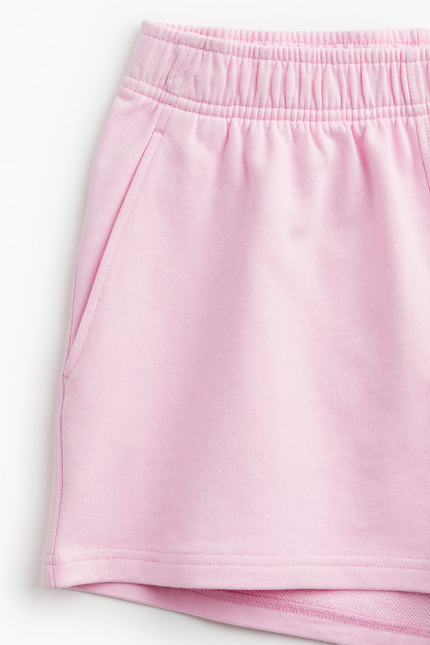 H&M Drymove™ Sports Shorts Light Pink