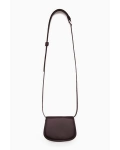 Micro Satchel Belt Bag - Leather Dark Brown