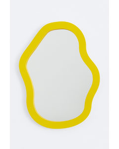 Shatterproof Kids' Wall Mirror Yellow