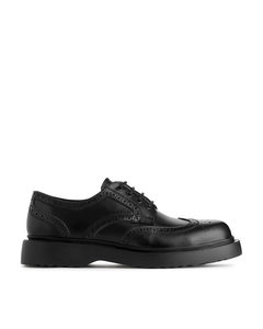 Leather Brogues Black