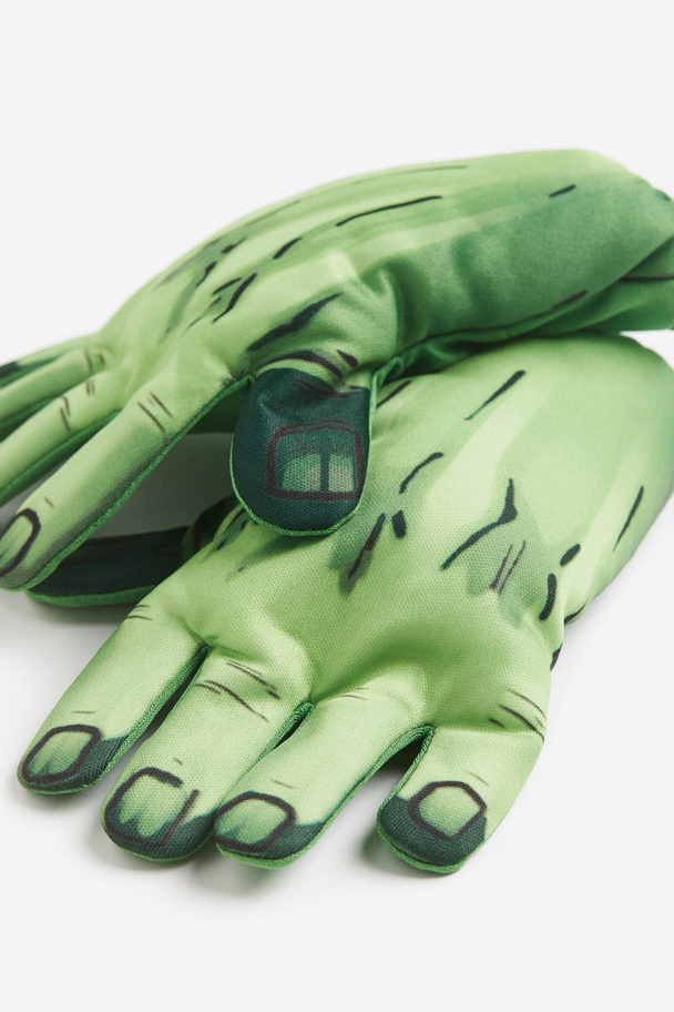 H&M Superheldhandschoenen Groen/the Hulk