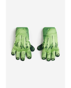 Superhelden-Handschuhe Grün/Hulk