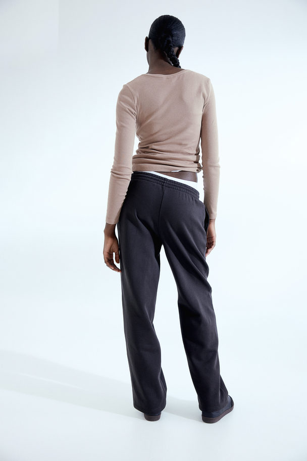 H&M Sweatpants Schwarz