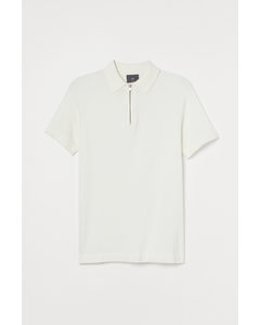 Muscle Fit Polo Shirt Cream