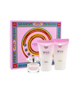 Giftset Versace Bright Crystal Edt 50ml + Body Lotion 50ml +