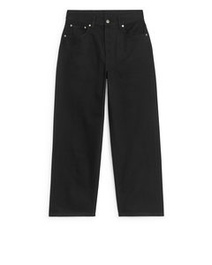 MIST Wide Jeans Schwarz