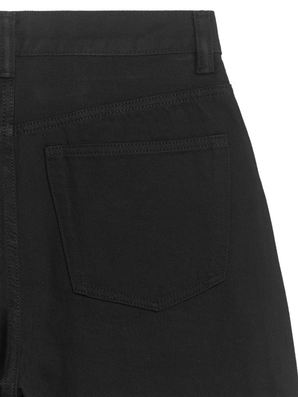 ARKET Mist Jeans Met Wijde Pasvorm Zwart