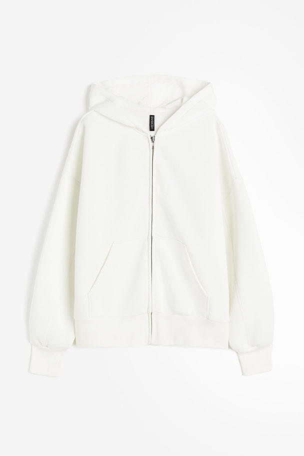 H&M Oversized Capuchonvest Roomwit