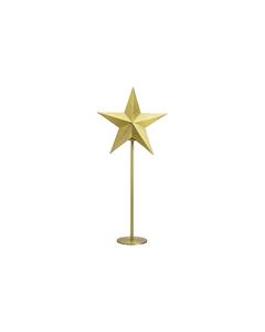 Nordic Star On Base Pale Gold 63cm