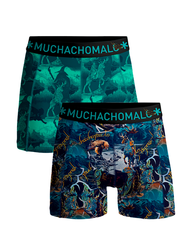 Muchachomalo Muchachomalo Heren Boxershorts - 2 Pack - Mannen Onderbroeken